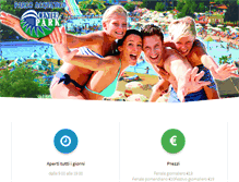 Tablet Screenshot of centerpark.it